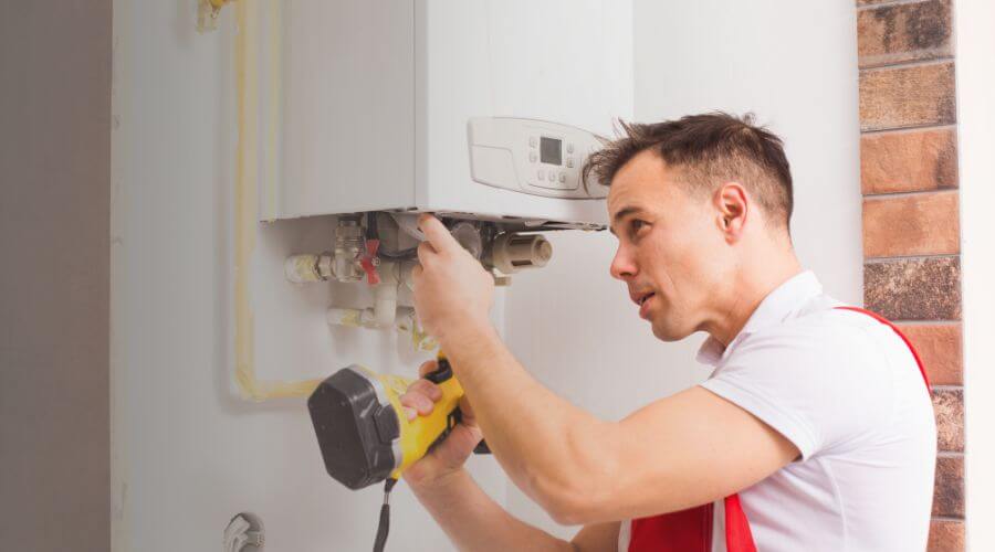 Local tankless water heater installation in Clifton, OH
